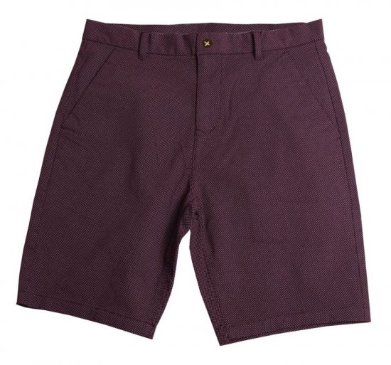D555 Bandit Ao Micro Print Stretch Chino Shorts - Shorts - Shorts hommes grande taille