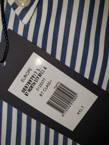 Tommy Hilfiger North Stripe Long Sleeve Shirt Blue/White - Les offres folles d’avril de Motley - 