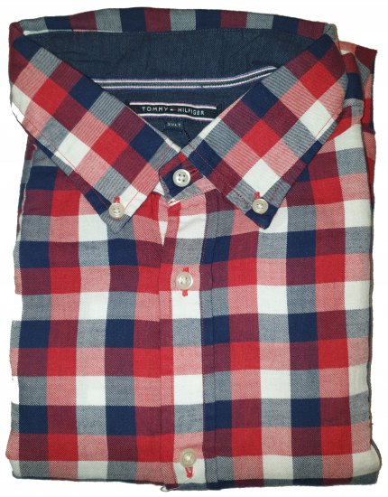 Tommy Hilfiger Red Check Long Sleeve Shirt - Les offres folles d’avril de Motley - 
