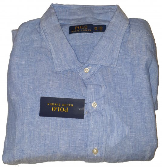 Polo Ralph Lauren 8003 Long Sleeve Shirt Blue - Les offres folles d’avril de Motley - 