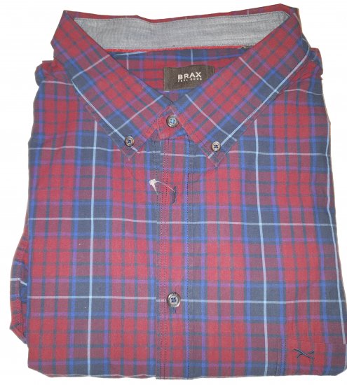 Brax 881016 Shirt Red - Les soldes folles d’avril de Motley - 