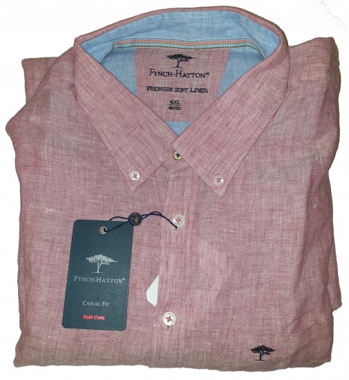 Fynch-Hatton 6156 Shirt Red - Les offres folles d’avril de Motley - 