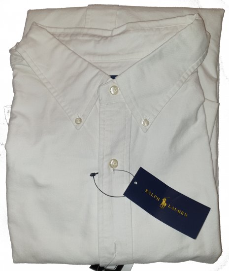 Ralph Lauren TC6U White Shirt - Les offres folles d’avril de Motley - 