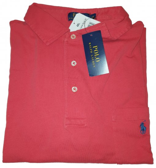 Ralph Lauren TC7I Polo Sunrise Red - Les offres folles d’avril de Motley - 