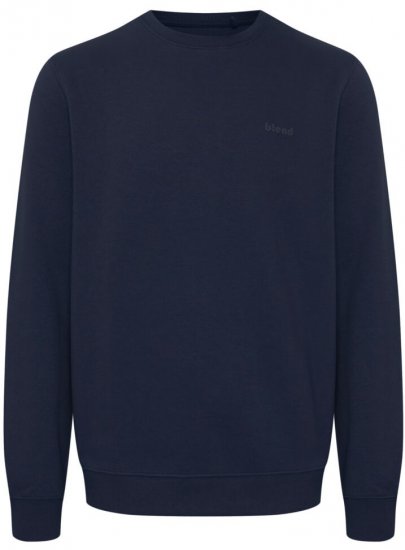 Blend Sweatshirt 2522 Dress Blues - Sweatshirts & hoodies - Sweatshirts/Hoodies grande taille homme