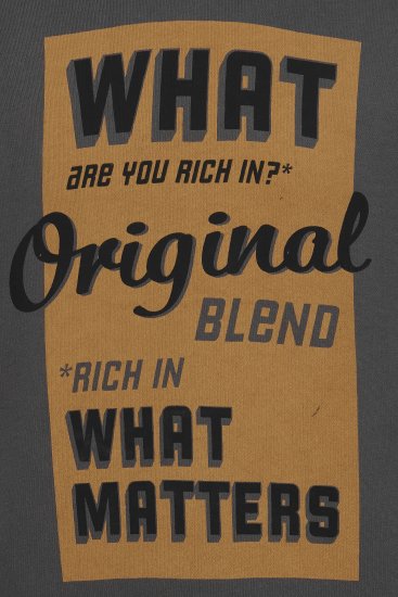 Blend Hoodie 4285 Asphalt Grey - Sweatshirts & hoodies - Sweatshirts/Hoodies grande taille homme