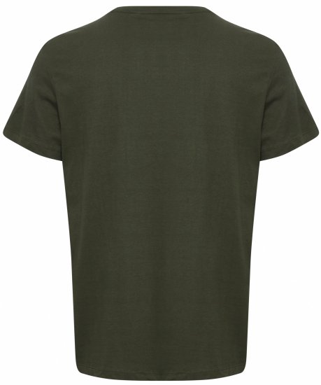 Blend 4795 T-Shirt Forest Night Green - T-shirts - T-shirts Homme Grande Taille