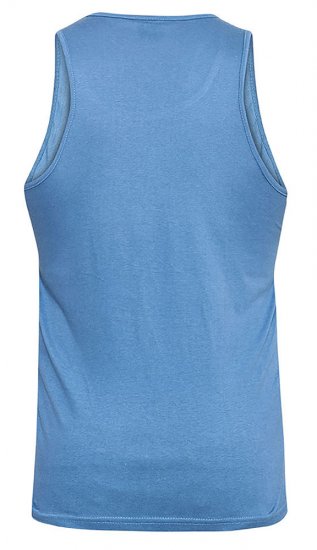 D555 Fabio Tanktop Teal - T-shirts - T-shirts Homme Grande Taille