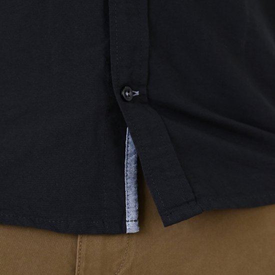Double Outfitters GS-5225 Chemise Oxford Noir - Chemises - Chemises Grandes Tailles Hommes