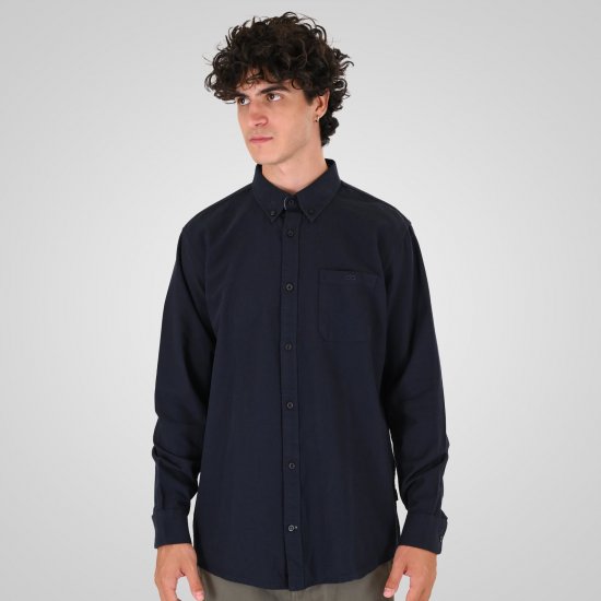 Double Outfitters GS-5225 Chemise Oxford Bleu marine - Chemises - Chemises Grandes Tailles Hommes