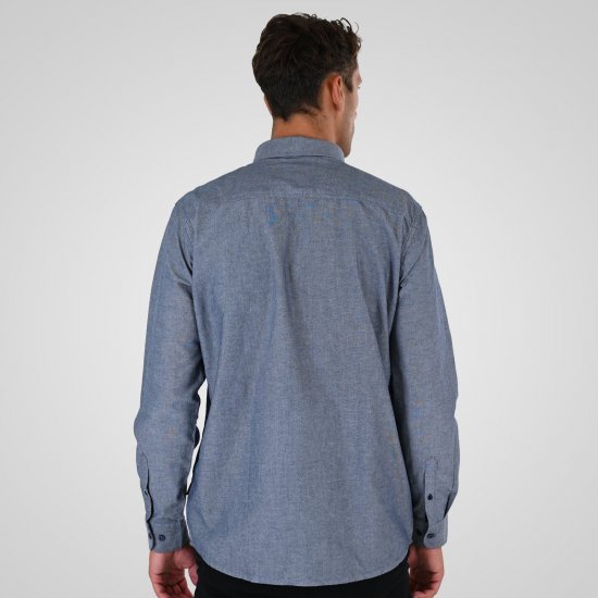 Double Outfitters GS-5225 Chemise Oxford Bleu clair - Chemises - Chemises Grandes Tailles Hommes