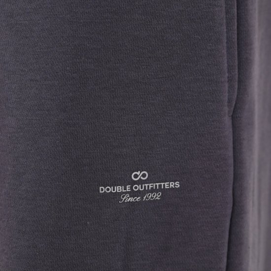 Double Outfitters MPAN-6057 Pantalon de jogging Anthracite - Pantalons/shorts de survêtement - Survêtement/jogging grandes tailles