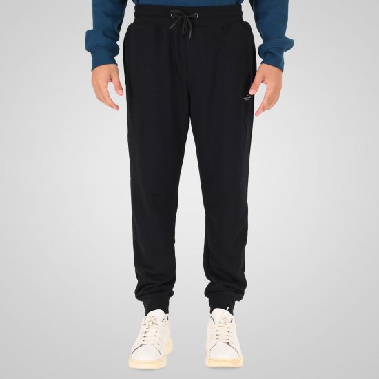 Double Outfitters MPAN-6057 Pantalon de jogging Noir - Pantalons/shorts de survêtement - Survêtement/jogging grandes tailles