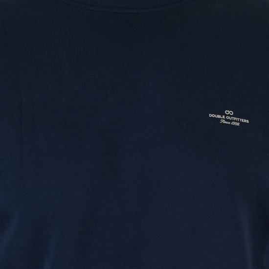 Double Outfitters MTOP-1141 Sweat-shirt Bleu marine - Sweatshirts & hoodies - Sweatshirts/Hoodies grande taille homme
