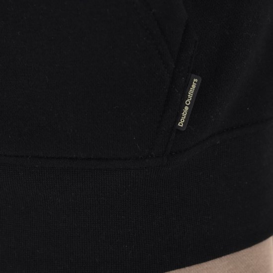 Double Outfitters MTOP-1146 Sweat à capuche Noir - Sweatshirts & hoodies - Sweatshirts/Hoodies grande taille homme