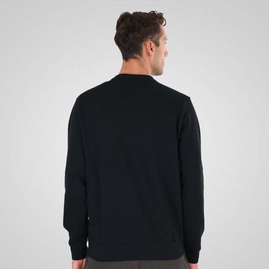 Double Outfitters MTOP-1151 Sweat-shirt Noir - Sweatshirts & hoodies - Sweatshirts/Hoodies grande taille homme