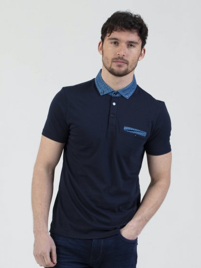 Mish Mash Stanbul Polo Navy - Polos - Polos homme grande taille