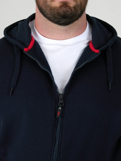 D555 Cantor Hoodie Navy - Sweatshirts & hoodies - Sweatshirts/Hoodies grande taille homme