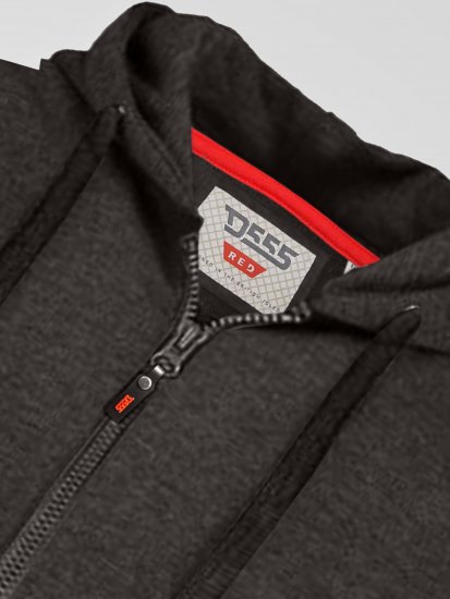 D555 Cantor Hoodie Grey - Sweatshirts & hoodies - Sweatshirts/Hoodies grande taille homme
