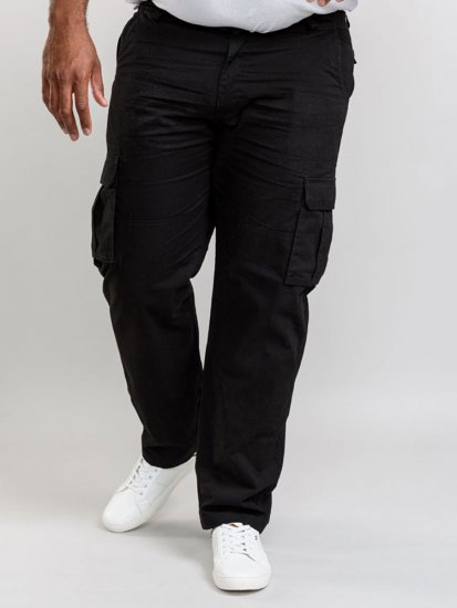D555 Robert Cargo pants Black - Jeans et pantalons - Jeans et Pantalons grande taille 