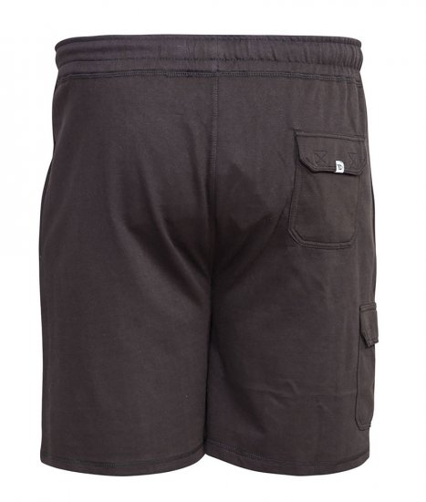 D555 John "Lightweight" Jog shorts Black - Pantalons/shorts de survêtement - Survêtement/jogging grandes tailles
