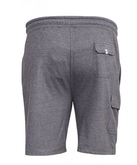 D555 John "Lightweight" Jog shorts Grey - Pantalons/shorts de survêtement - Survêtement/jogging grandes tailles