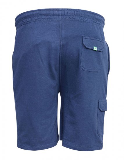 D555 John "Lightweight" Jog shorts Navy - Pantalons/shorts de survêtement - Survêtement/jogging grandes tailles
