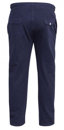 D555 Rory "Lightweight" Joggers Navy - Pantalons/shorts de survêtement - Survêtement/jogging grandes tailles