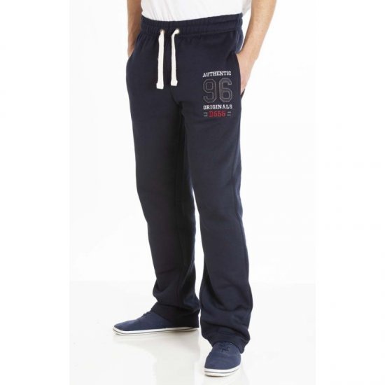 D555 Portland Sweatpants Navy - Pantalons/shorts de survêtement - Survêtement/jogging grandes tailles