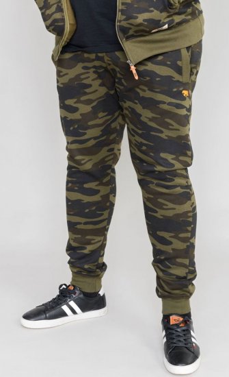 D555 Lambeth AOP Camo Cuffed Sweatpants - Pantalons/shorts de survêtement - Survêtement/jogging grandes tailles