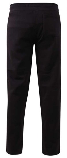 D555 Chilworth Open Hem Jogger Black - Pantalons/shorts de survêtement - Survêtement/jogging grandes tailles