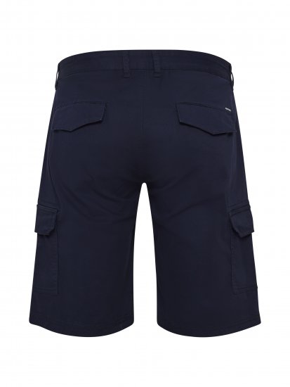 North Latitude 51133 short cargo bleu marine - Shorts - Shorts hommes grande taille
