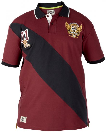 Duke Santa Maria Polo - Polos - Polos homme grande taille