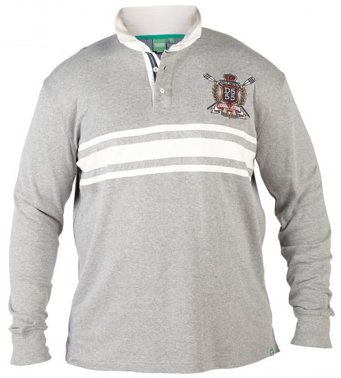 D555 Spencer Grey - Polos - Polos homme grande taille