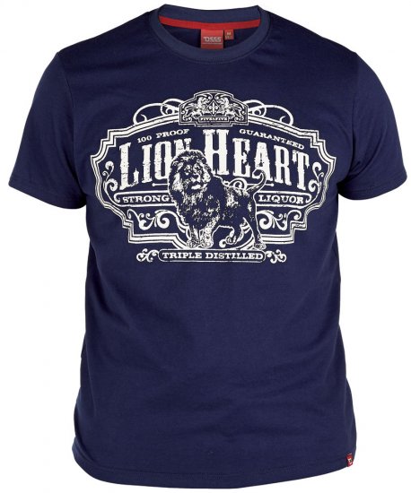 D555 Avant Tee + Shirt - Chemises - Chemises Grandes Tailles Hommes