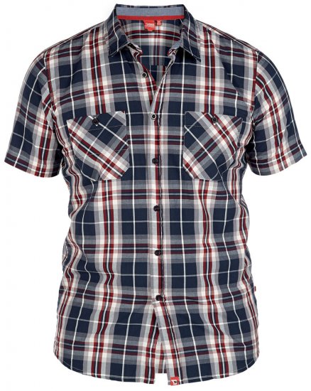 D555 Kennedy Tee + Shirt - Chemises - Chemises Grandes Tailles Hommes