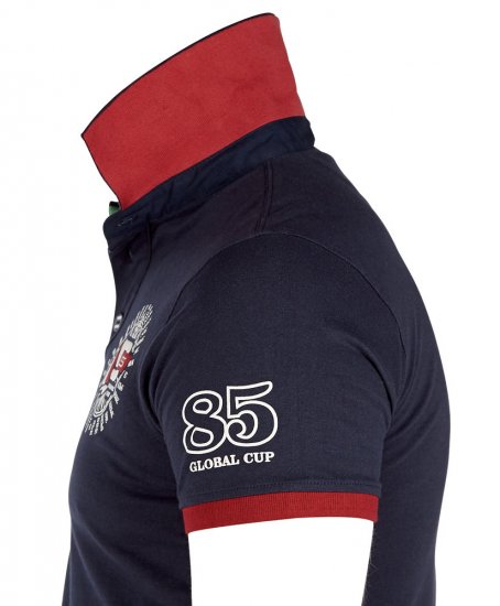 D555 Overwhelm Polo - Polos - Polos homme grande taille