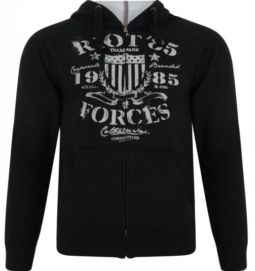 Kam Jeans Riot Hood - Sweatshirts & hoodies - Sweatshirts/Hoodies grande taille homme