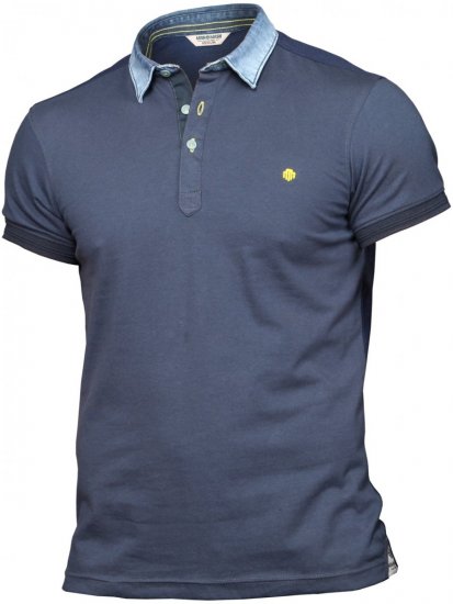 Mish Mash North Navy - Polos - Polos homme grande taille