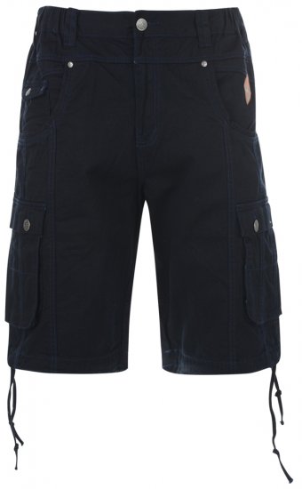 Kam Jeans Travis Shorts Navy - Shorts - Shorts hommes grande taille