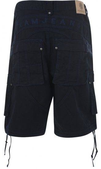 Kam Jeans Travis Shorts Navy - Shorts - Shorts hommes grande taille