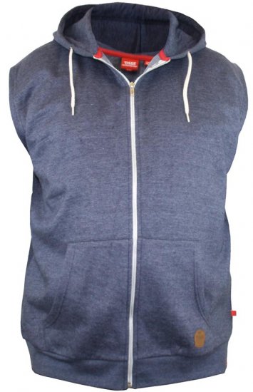 D555 Blake Hood Blue - Sweatshirts & hoodies - Sweatshirts/Hoodies grande taille homme