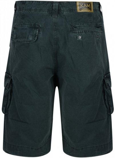 Kam Jeans 386 Cargo Shorts Grey - Shorts - Shorts hommes grande taille
