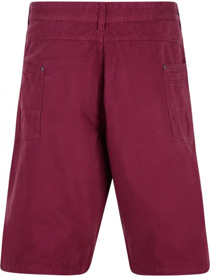 Kam Jeans 385 Shorts Burgundy - Shorts - Shorts hommes grande taille