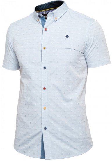 Mish Mash Cuckoo Blue - Chemises - Chemises Grandes Tailles Hommes
