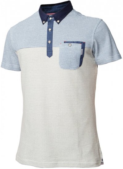 Mish Mash Muscle Grey - Polos - Polos homme grande taille