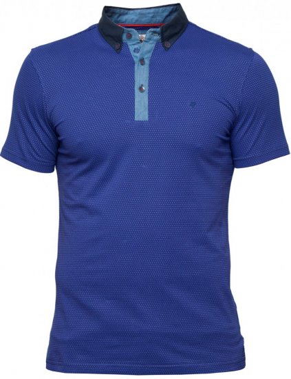 Mish Mash Balham Navy - Polos - Polos homme grande taille