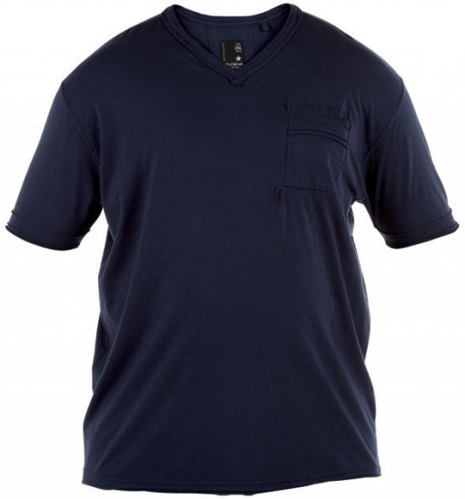 Split Star Avton Navy - T-shirts - T-shirts Homme Grande Taille