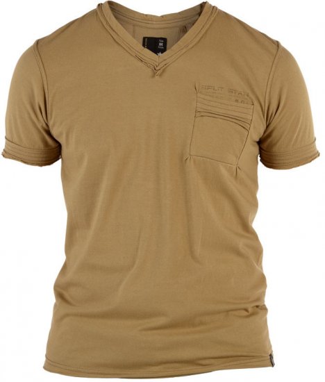 Split Star Avton Khaki - T-shirts - T-shirts Homme Grande Taille