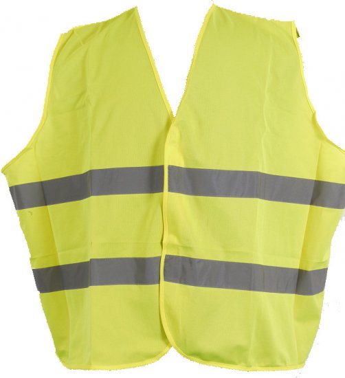 Marc & Mark Hi-Vis Vest Yellow - Vêtements de travail - Vêtements de travail grandes tailles